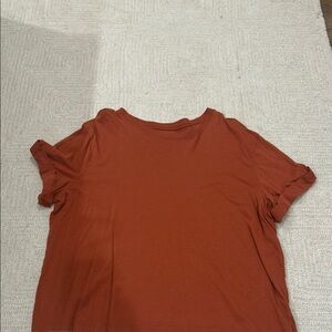 A New Day Brown Short Sleeve Relaxed T-Shirt